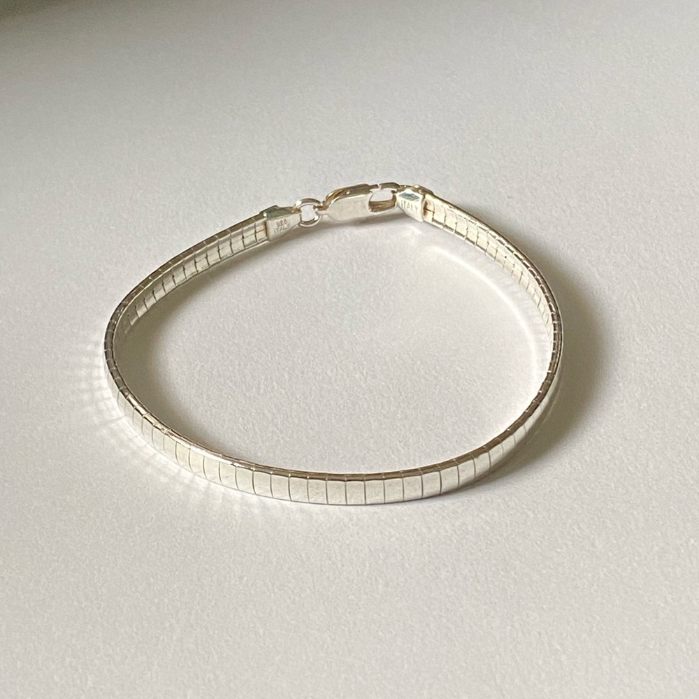 Vintage Italian Sterling Silver Bracelet